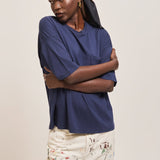 Jamie Haller - The Boxy Tee in Navy