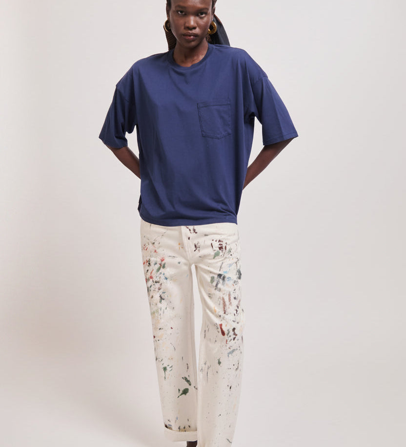 Jamie Haller - The Boxy Tee in Navy