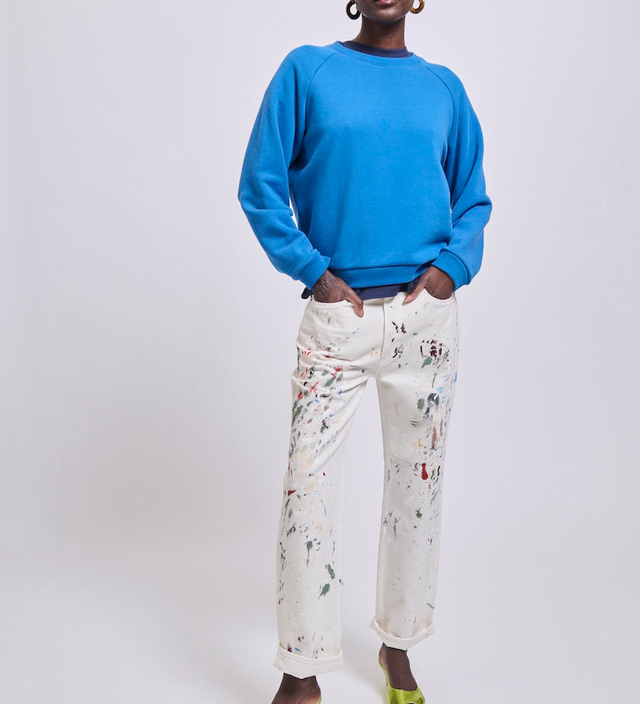 Jamie Haller - The Daily Sweatshirt in Royal Blue