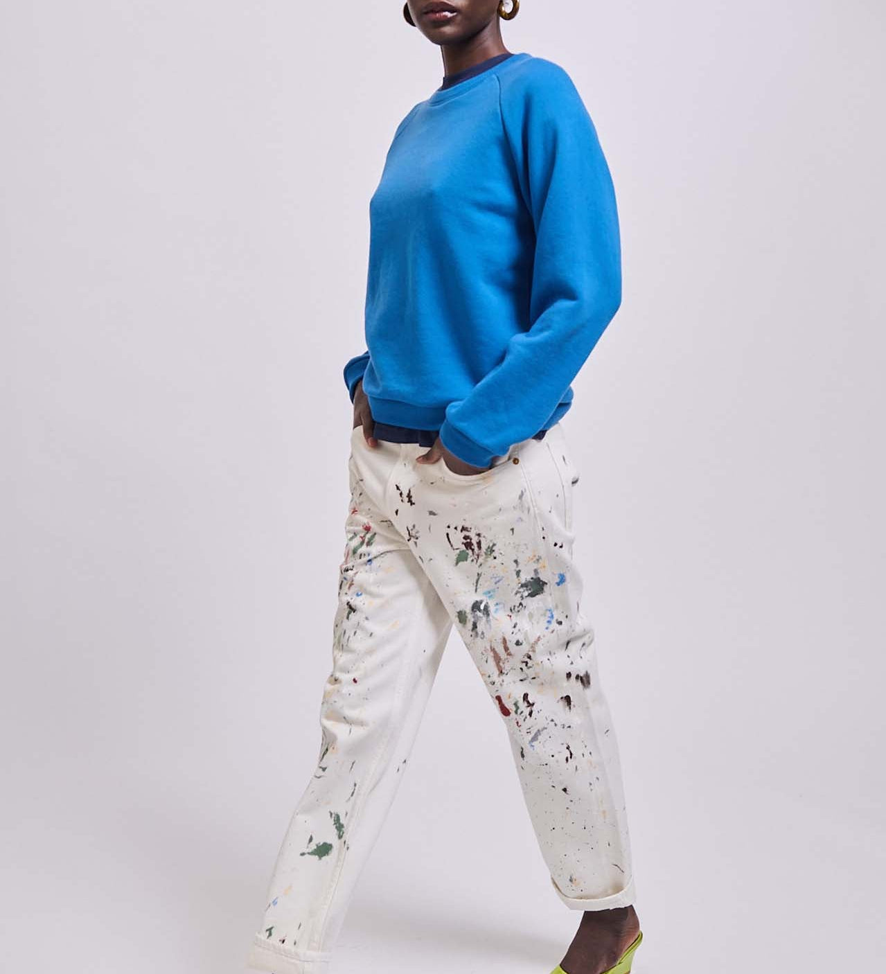 Jamie Haller - The Daily Sweatshirt in Royal Blue