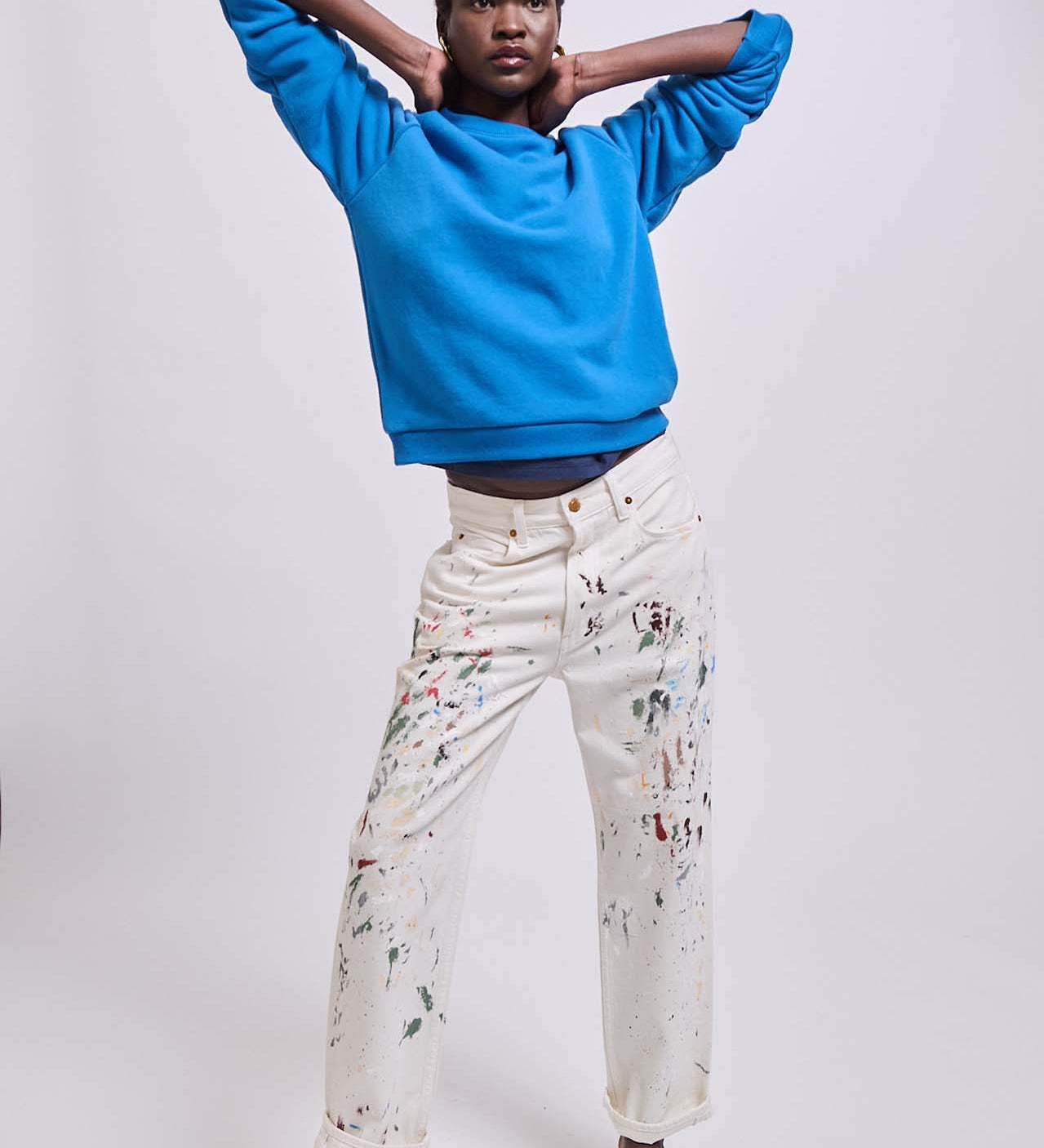 Jamie Haller - The Daily Sweatshirt in Royal Blue
