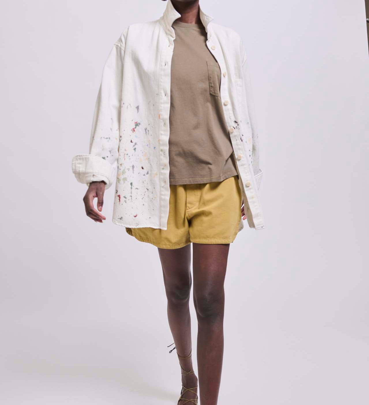 Jamie Haller - The Boxy Tee in Loden