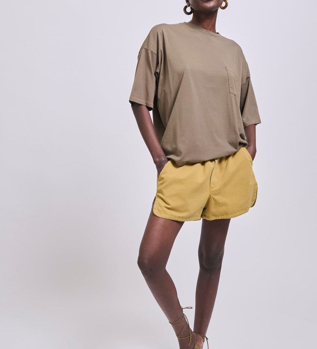 Jamie Haller - The Boxy Tee in Loden