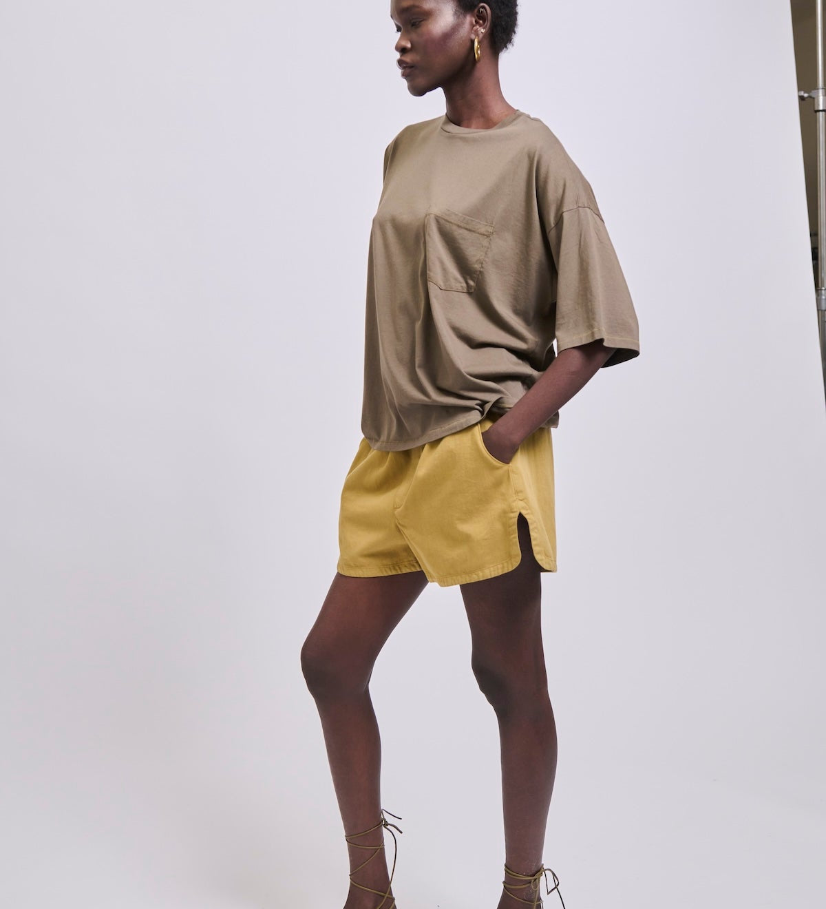 Jamie Haller - The Boxy Tee in Loden