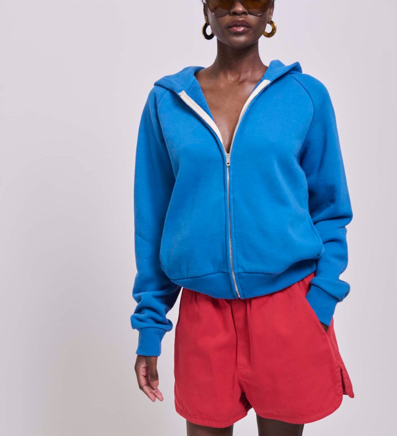Jamie Haller - The Bird Hoodie in Royal Blue