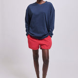 Jamie Haller - The High V Tee in Blue Stripe