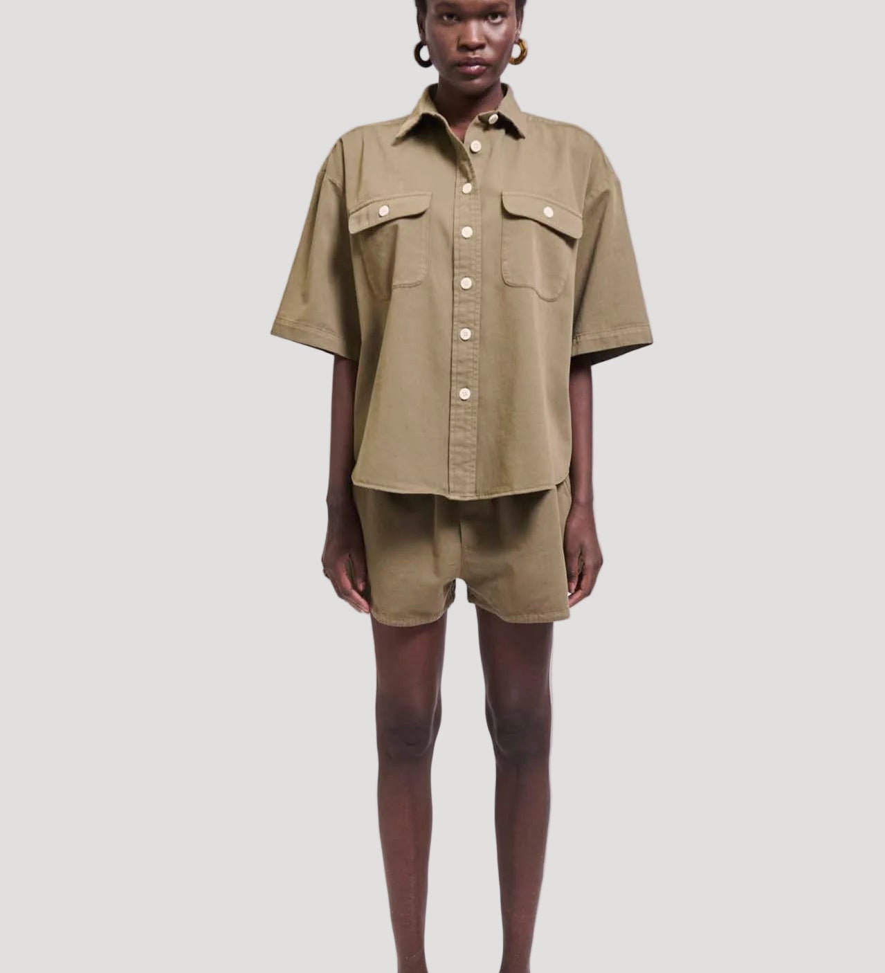 Jamie Haller - The Scout Shirt in Loden