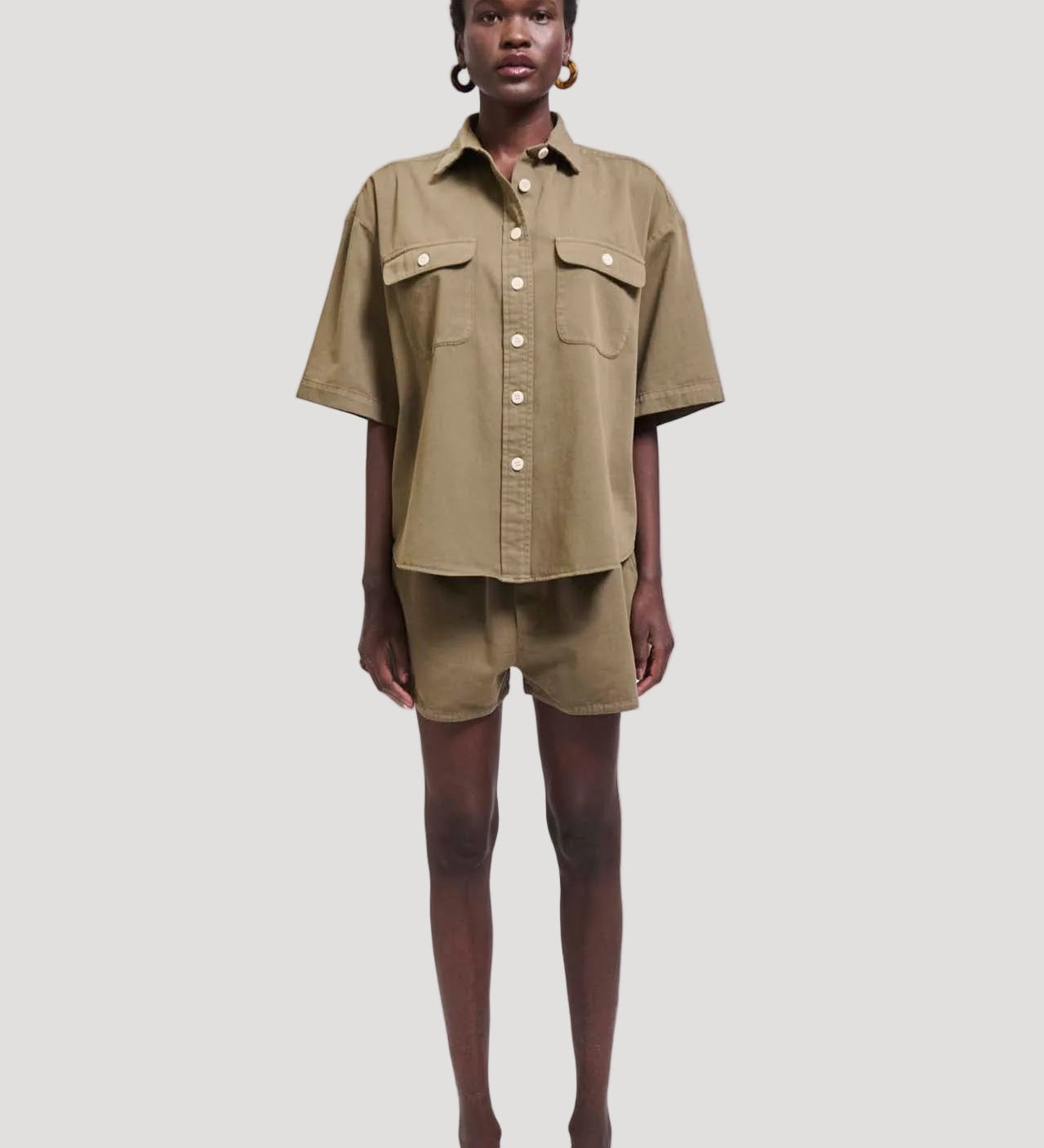 Jamie Haller - The Track Short in Loden