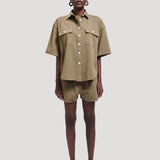 Jamie Haller - The Track Short in Loden