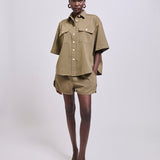 Jamie Haller - The Kit Slide in Lime Metallic
