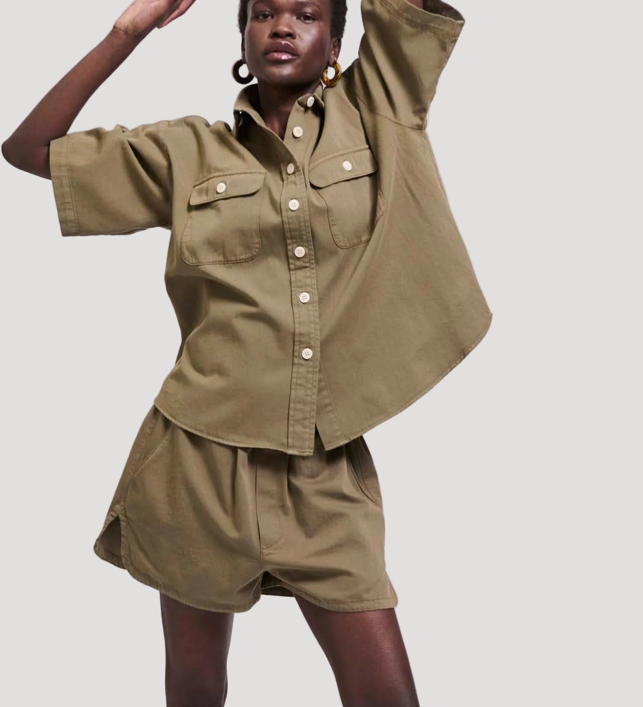 Jamie Haller - The Scout Shirt in Loden