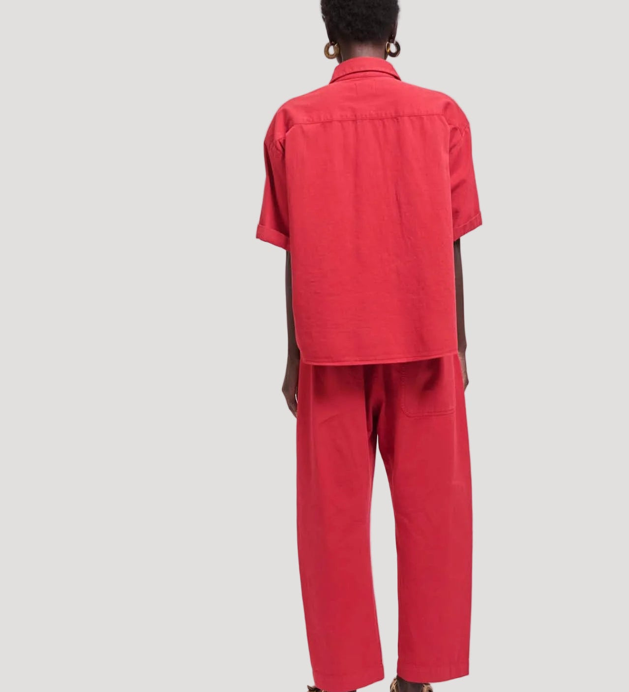 Jamie Haller - The Scout Shirt in Red