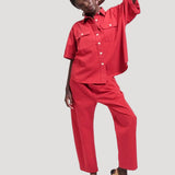 Jamie Haller - The Scout Shirt in Red