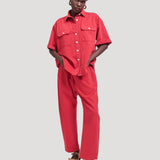 Jamie Haller - The Boxer Pant in Red