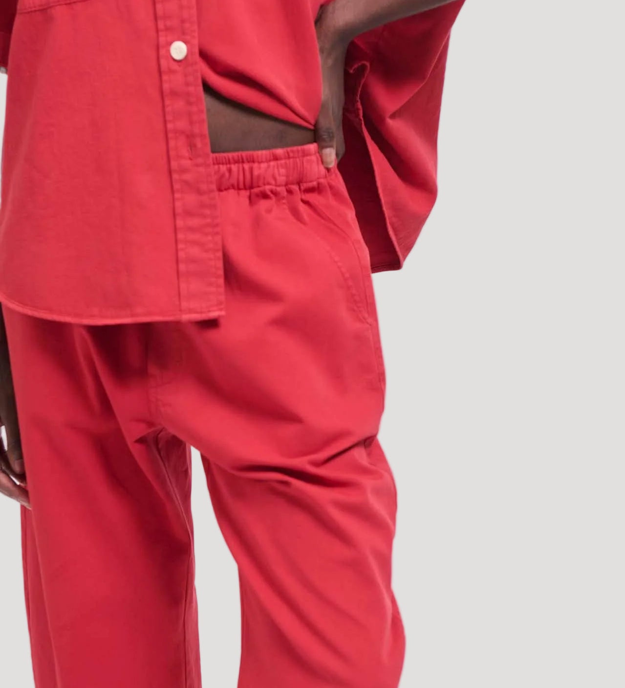 Jamie Haller - The Boxer Pant in Red
