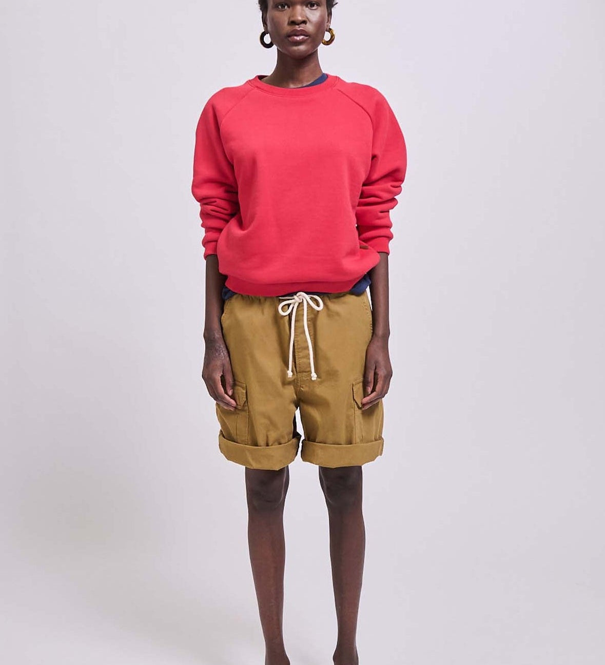 Jamie Haller - The Daily Sweatshirt in Red