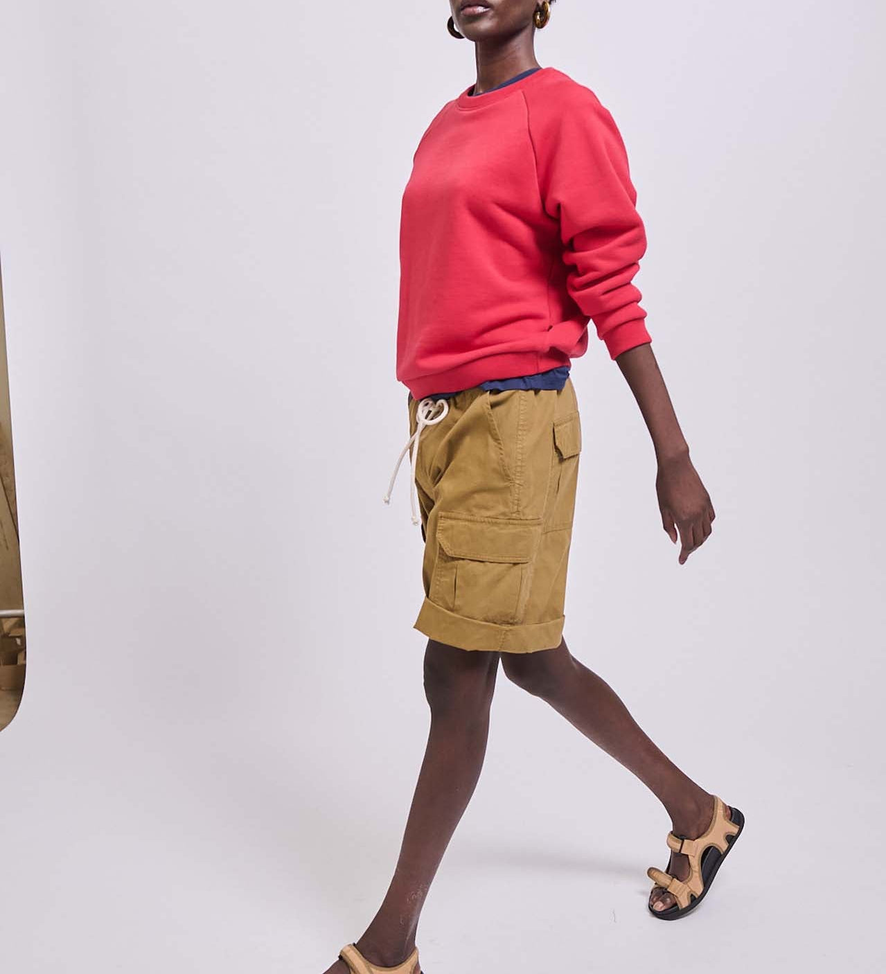 Jamie Haller - The Daily Sweatshirt in Red