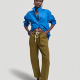 Jamie Haller - The Rope Tie Pant in Khaki