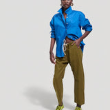 Jamie Haller - The Rope Tie Pant in Khaki