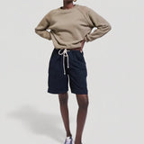 Jamie Haller - The Rope Tie Cargo Short in Navy