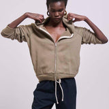 Jamie Haller - The Bird Hoodie in Loden
