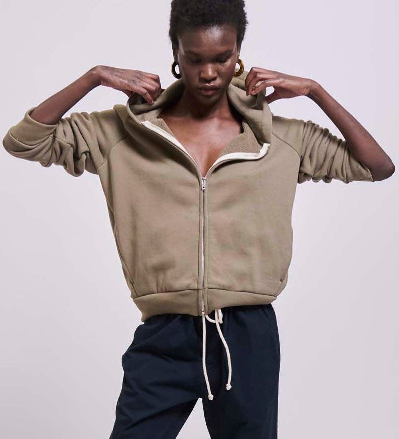 Jamie Haller - The Bird Hoodie in Loden