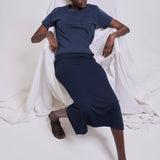 Jamie Haller - The Chameleon Tee in Blue Stripe