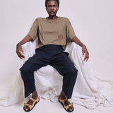 Jamie Haller - The Waist Tape Trouser in Navy