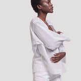 Jamie Haller - The Pascale Blouse in White
