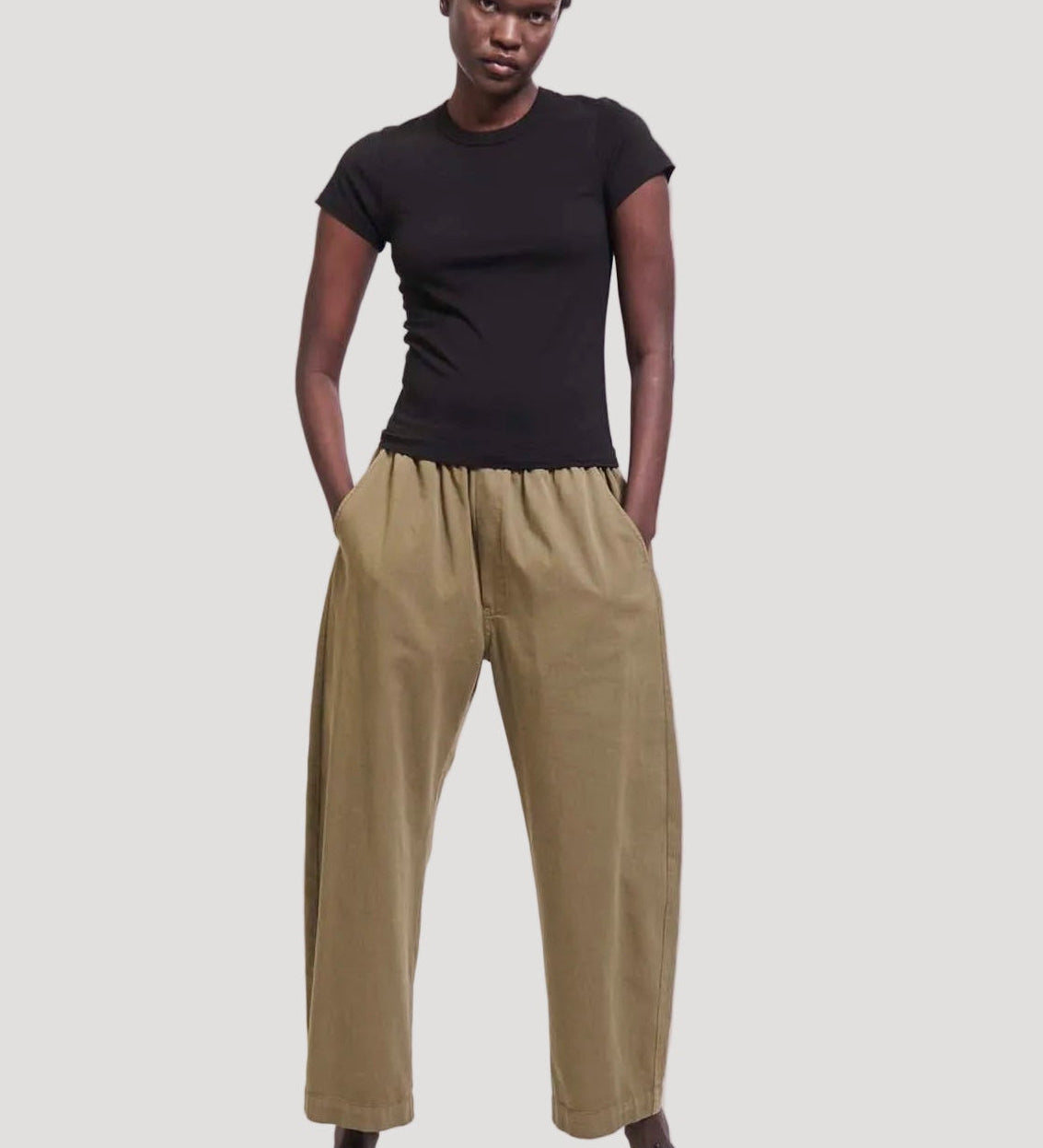 Jamie Haller - The Boxer Pant in Loden