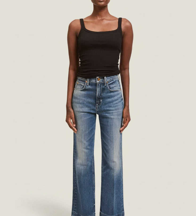 Jamie Haller - The Kenickie Blind Crease in Ione Indigo