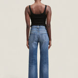 Jamie Haller - The Kenickie Blind Crease in Ione Indigo