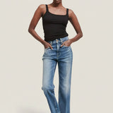 Jamie Haller - The Kenickie Blind Crease in Ione Indigo