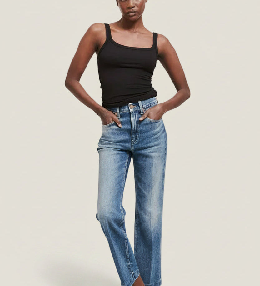 Jamie Haller - The Kenickie Blind Crease in Ione Indigo
