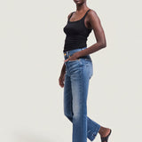 Jamie Haller - The Kenickie Blind Crease in Ione Indigo