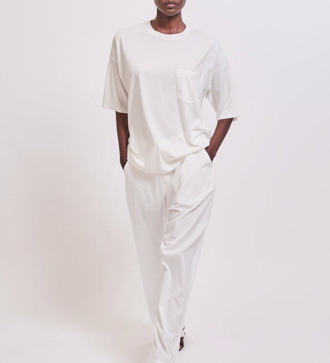 Jamie Haller - The Boxy Tee in White