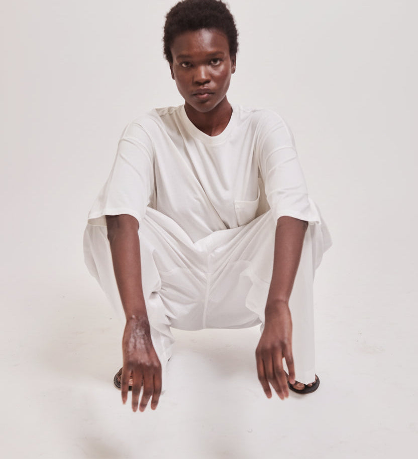 Jamie Haller - The Boxy Tee in White
