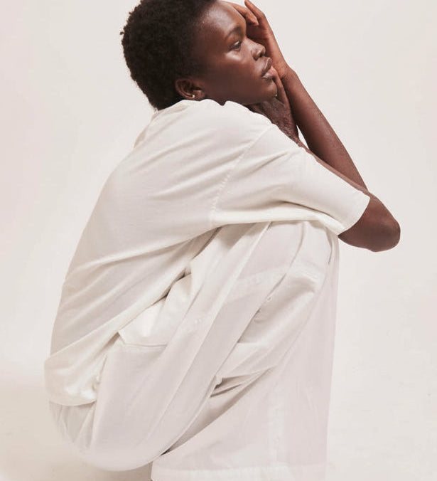 Jamie Haller - The Boxy Tee in White