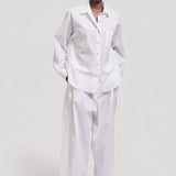 Jamie Haller - The Logo Weekend Shirt in White