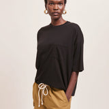 Jamie Haller - The Boxy Tee in Black
