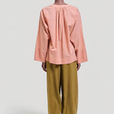 Jamie Haller - The Pascale Blouse in Dusty Peach