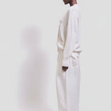 Jamie Haller - The Tapered Trouser in White