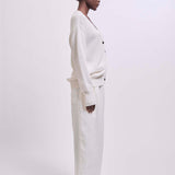 Jamie Haller - The Welt Pocket Cardigan in White