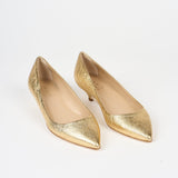 Jamie Haller - The Kitty Point Heel in Warm Gold