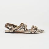 Jamie Haller - The Double Buckle Sandal in Python