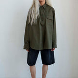 Jamie Haller - The Big Shirt in Colonial Green