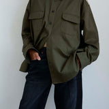 Jamie Haller - The Big Shirt in Colonial Green