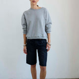 Jamie Haller - The Finished Hem Short in Washed Black