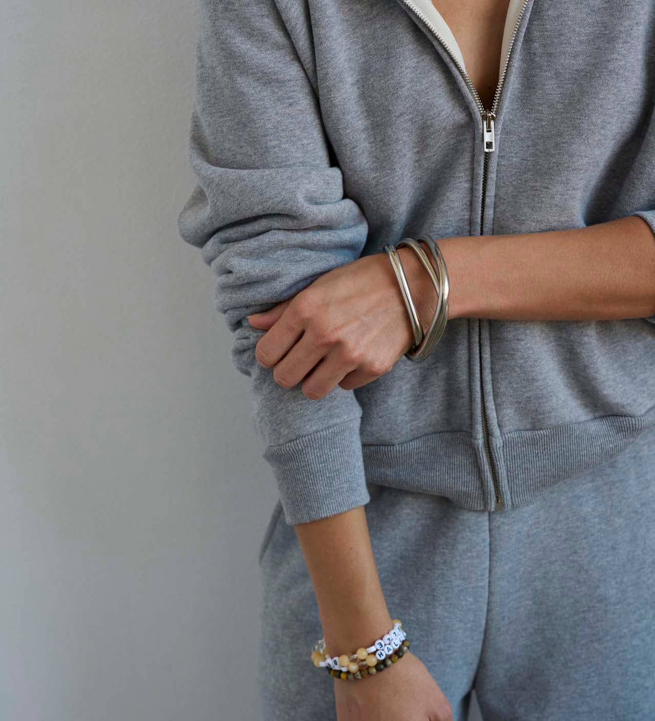 Jamie Haller - The Bird Hoodie in Heather Grey