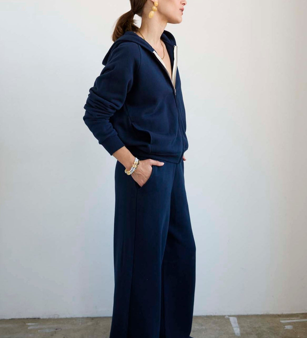 Jamie Haller - The Bird Hoodie in Navy